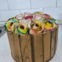باکس چوبی گل|گل مصنوعی|تبریز, |دیوار