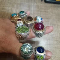 تعدادی انگشتره نقره فوق کلکسیونی، خاص و بی نظیر|جواهرات|قوچان, |دیوار