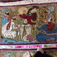 تابلو فرش دستباف تبریز طرح تبلو خیامی