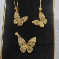 طلا انگشتر النگو نیم ست