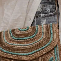 کیف دست ساز سنگدوزی واردات هند|کیف، کفش، کمربند|رشت, بلوار گیلان|دیوار