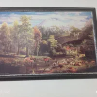 تابلو منظره جنگل