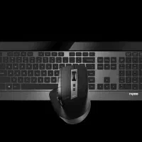 کیبرد و ماوس رپو مدل 9900m دانگل و بلوتوث|قطعات و لوازم جانبی رایانه|تهران, فلسطین (میدان انقلاب)|دیوار