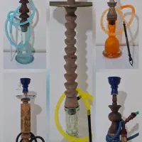 قلیون چوبی کامل