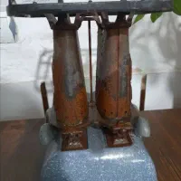 چراغ نفتی 2 فیتیله قدیمی|صنایع دستی و سایر لوازم تزئینی|ری, دولتآباد|دیوار