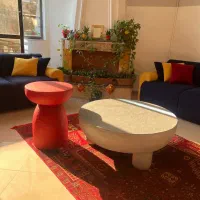 میز عسلی پاپیه ماشه