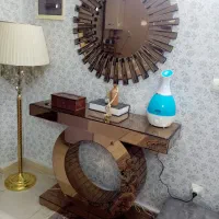آینه کنسول و آباژور|مبلمان خانگی و میز عسلی|محمدیه-قزوین, |دیوار
