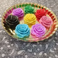 شمع های رنگی