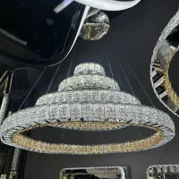 لوستر کریستالی ۴حلقه