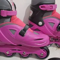 اسکیت پایی کبالت بنفش-مشکی کاملاً نو و آکبند|دوچرخه، اسکیت، اسکوتر|مشکیندشت, |دیوار