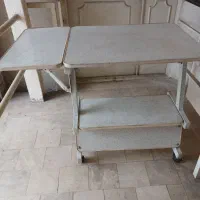 فروش میزکامپیوترکارکرده چرخدار