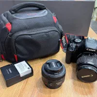 دوربین Canon 600D (Kiss X5 ژاپنی) به همراه دو لنز