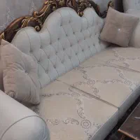 مبل هفت نفره کلاسیک نو|مبلمان خانگی و میز عسلی|رباط‌کریم, شترخوار|دیوار