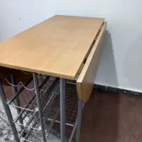 میزتاشو کم جا.چرخ دار