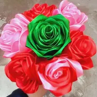 گل رز روبانی|گل مصنوعی|تبریز, |دیوار
