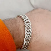 دستبند نقره مردانه
