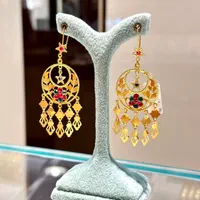 گوشواره ماهک طلا|جواهرات|بندرعباس, |دیوار