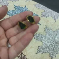 گوشواره سبززمردی