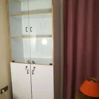 کتابخانه با چوب ام دی اف کاملا سالم
