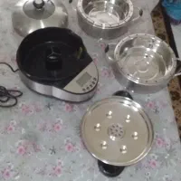 بخارپز و سرخ کن تمیز|اجاق گاز و لوازم برقی پختوپز|بروجرد, |دیوار