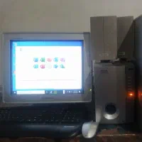 مانیتور کامپیوتر باند و موس و کیبورد