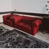 مبل چرم ۶نفره