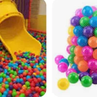 یک تعداد توپ بازی بچه به فروش می‌رسد