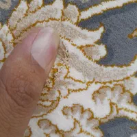 فرش ۱۲۰۰ شانه طرح صدف/گل رنگی|فرش|کاشان, شهید زجاجی|دیوار