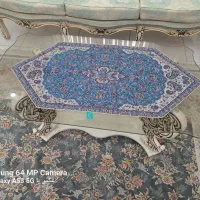 مبل استیل نه نفره|مبلمان خانگی و میز عسلی|قدس, شهرک فرزان|دیوار