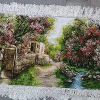 تابلو فرش دستبافت تبریز. بازارقدیمی