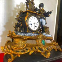 ساعت شمعدان فرانسه امضادار