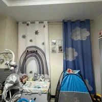 ست فرشینه و‌پرده و‌روتختی