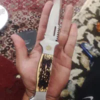 چاقو جیبی کلمبیایی دسته استخونی