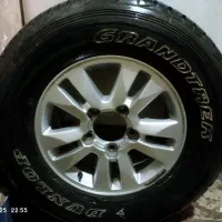 یک عدد لاستیک دانلوپ ژاپن تک حلقه بارینگ|قطعات یدکی و لوازم جانبی|محمدیه-قزوین, |دیوار