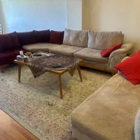 فروش مبلمان هفت نفره کارکرده بدون میز