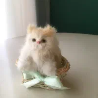 مجسمه با مزه گربه