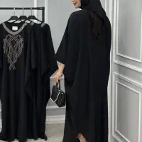 عبای بلند نگین عنکبودی