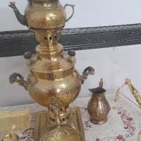 سماور برنجی ۳ لیتری