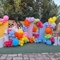 بادکنک آرایی دیزاین جشن  تولد.یلدا.مدارس.افتتاحیه|خدمات پذیرایی، مراسم|کرمان, |دیوار