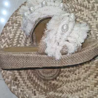 صندل کنفی مکرومه|کیف، کفش، کمربند|مشهد, سرافرازان|دیوار