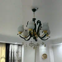 لوستر ۶شاخه|لوستر و چراغ آویز|کرج, باغستان|دیوار