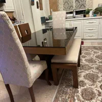 میز ناهارخوری ۶ نفره ژورنالی