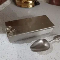 جا قاشقی و قاشق بزرگ آجیل استیل