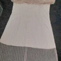 لباس مجلسی کارشده زیبا یکبار پوشیده