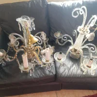 لوستر هشت شاخه و پنج شاخه|لوستر و چراغ آویز|تبریز, |دیوار