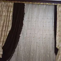 پرده ۳ متری|پرده، رانر، رومیزی|اهواز, سپیدار|دیوار