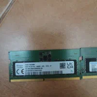 دو عدد رم لپ‌تاپی DDR5 هرکدام ۸ گیگابایت، ۵۶۰۰MHz|قطعات و لوازم جانبی رایانه|کرج, کوی مدرس|دیوار