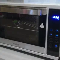 آون توستر تکنو ایتالیا تمام استیل لمسی جوجه گردون