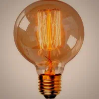 لامپ فیلامنت / لامپ ادیسونی g125 فیلامنتی
