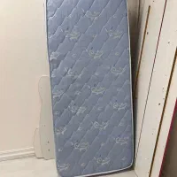 تخت نوجوان به همراه تشک و پاتختی|تخت و سرویس خواب|بندر ماهشهر, |دیوار